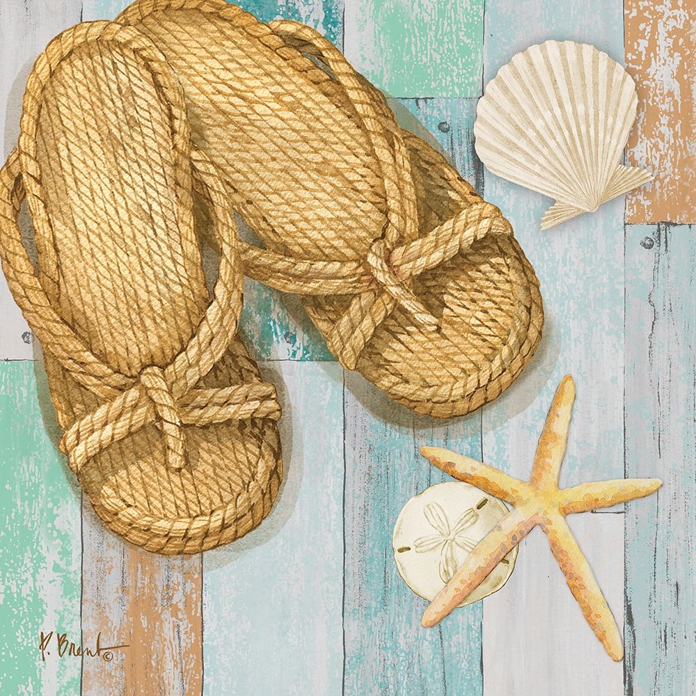 Braided Sandals I art print by Paul Brent for $57.95 CAD