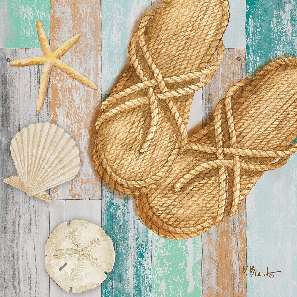 Braided Sandals II art print by Paul Brent for $57.95 CAD