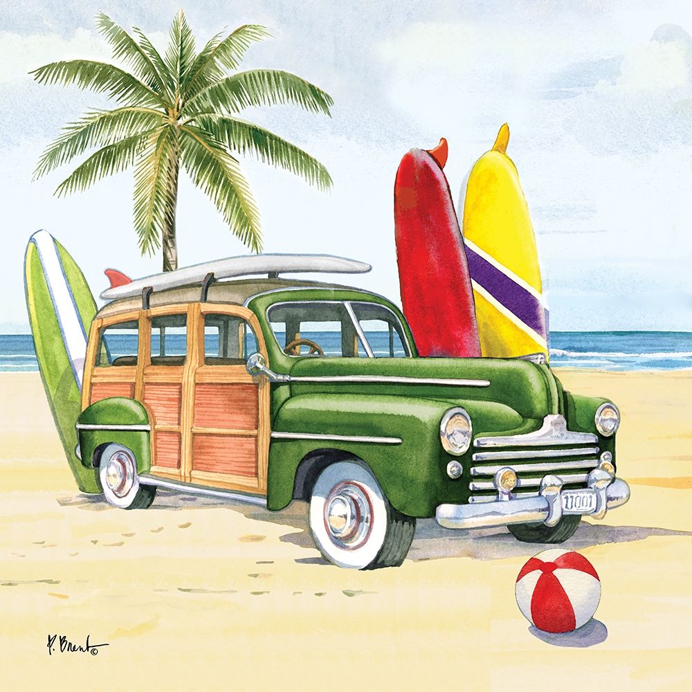 Huntington Woody II art print by Paul Brent for $57.95 CAD