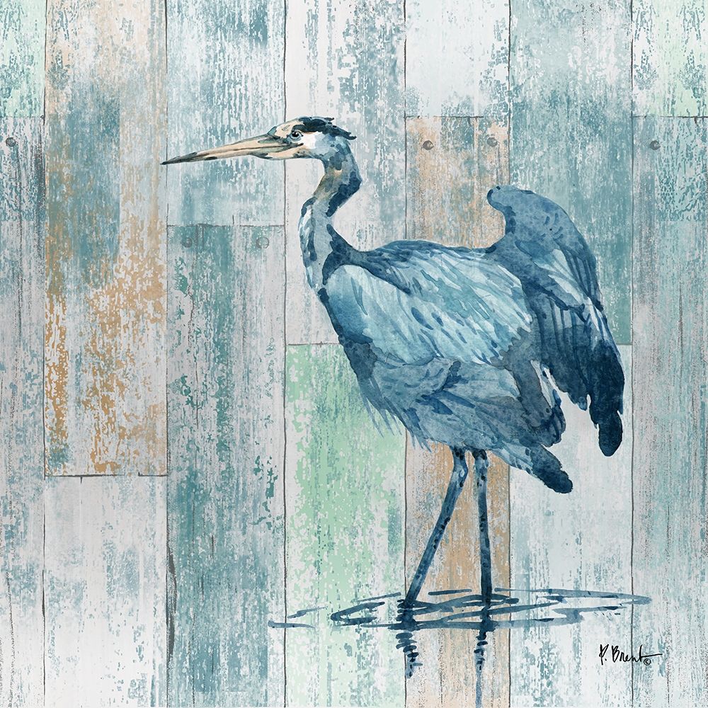 Arianna Blue Heron art print by Paul Brent for $57.95 CAD
