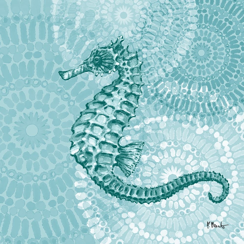 Mandala Sealife II art print by Paul Brent for $57.95 CAD
