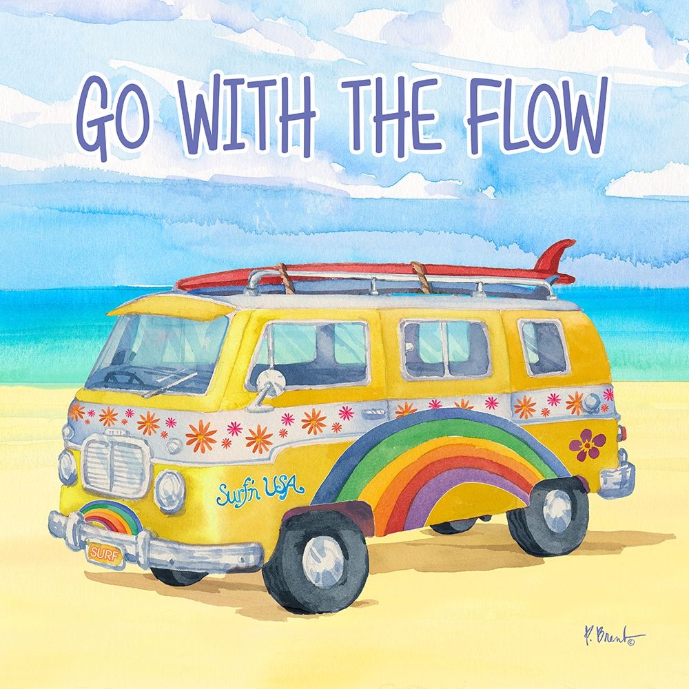 Surf Voyage II art print by Paul Brent for $57.95 CAD