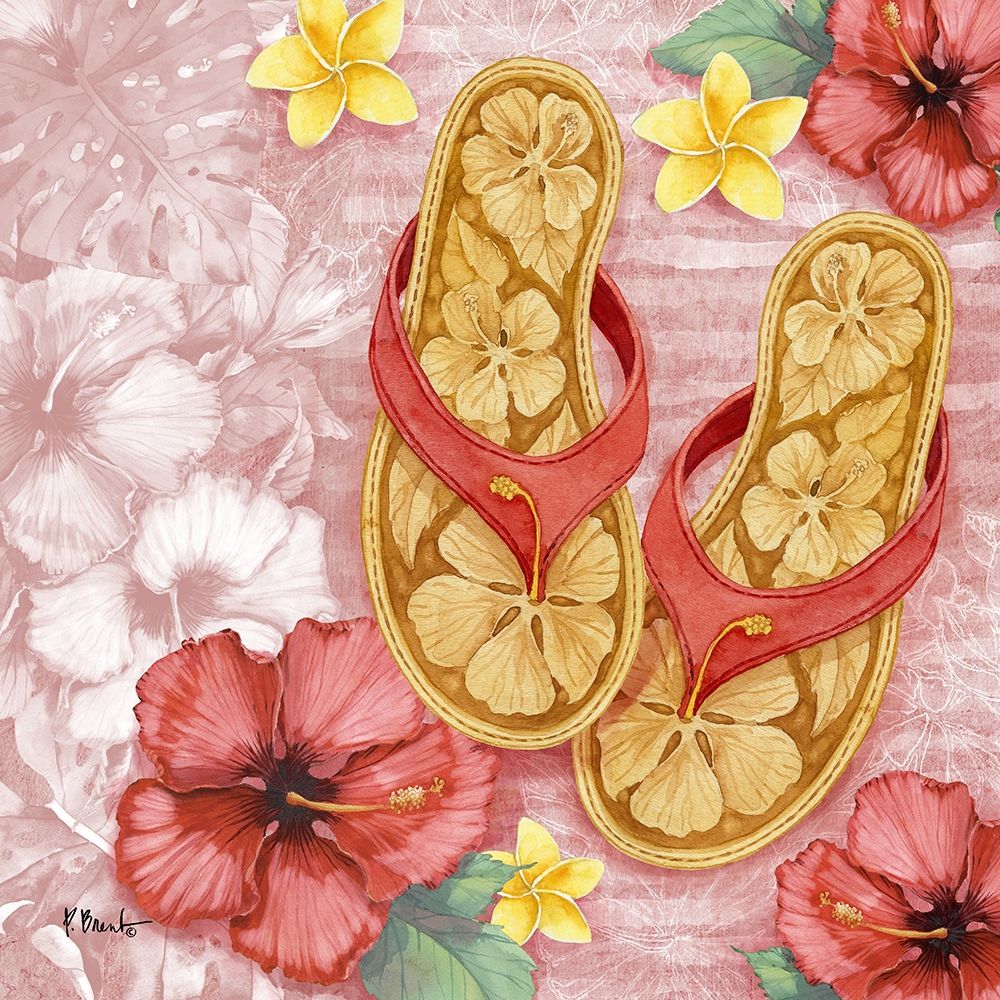 Key West Sandals I art print by Paul Brent for $57.95 CAD