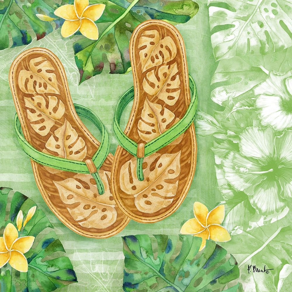 Key West Sandals II art print by Paul Brent for $57.95 CAD