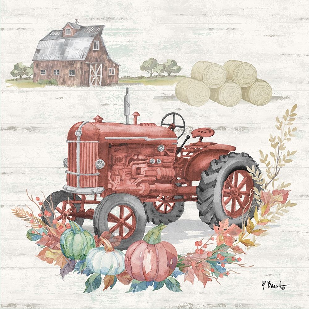 Plymouth Tractor II art print by Paul Brent for $57.95 CAD