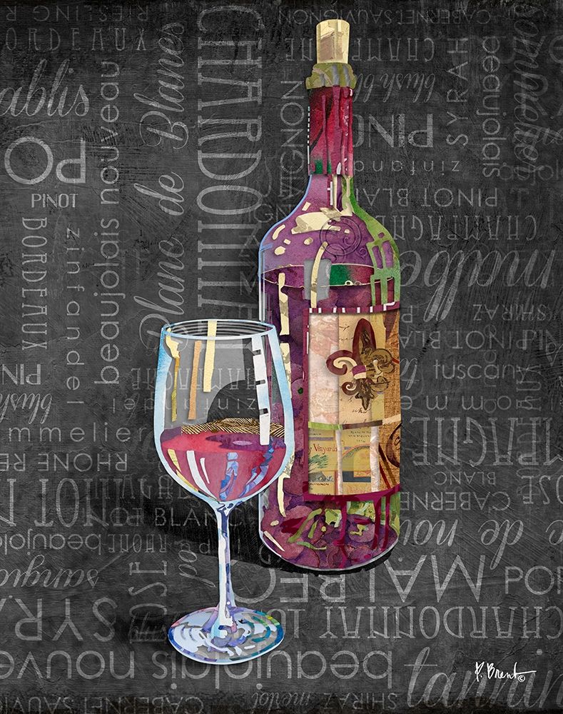 Sundried Wine I art print by Paul Brent for $57.95 CAD