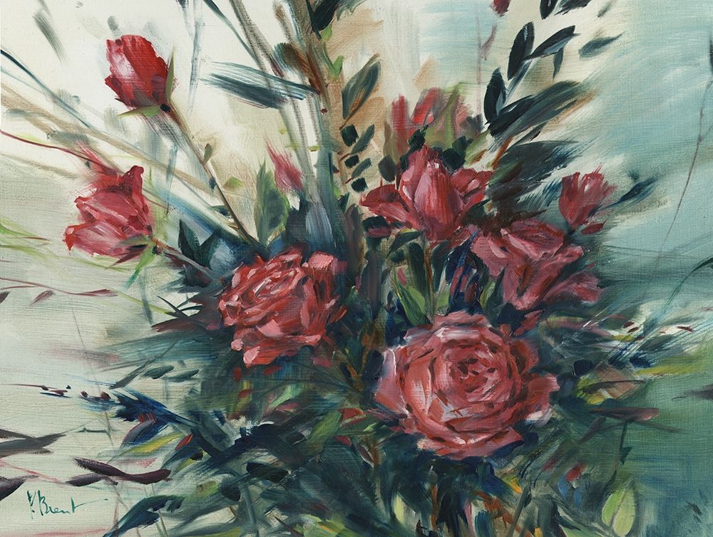 Spray of Roses art print by Paul Brent for $57.95 CAD
