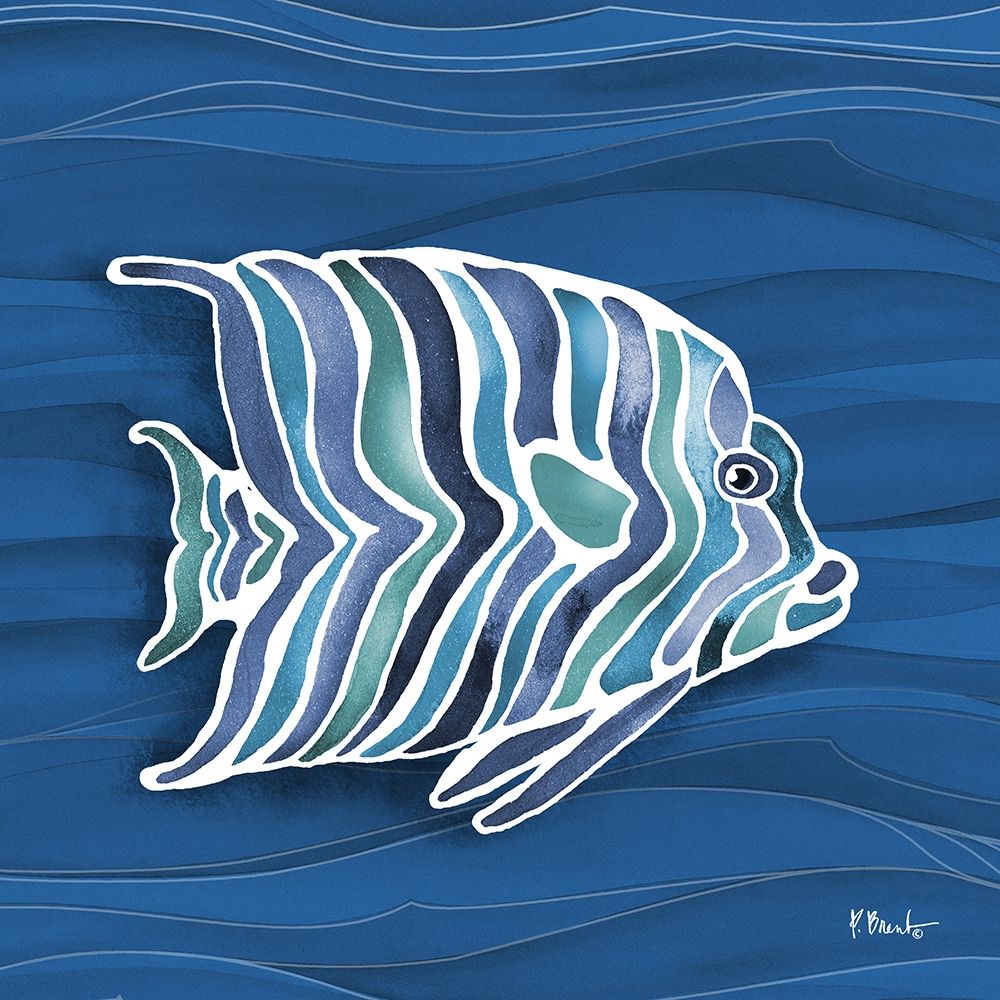 Tahiti Blues I art print by Paul Brent for $57.95 CAD
