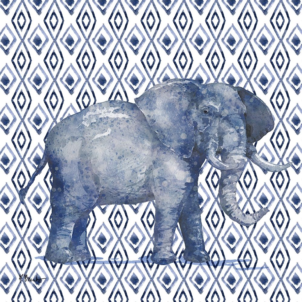 Mud Cloth Animal I art print by Paul Brent for $57.95 CAD