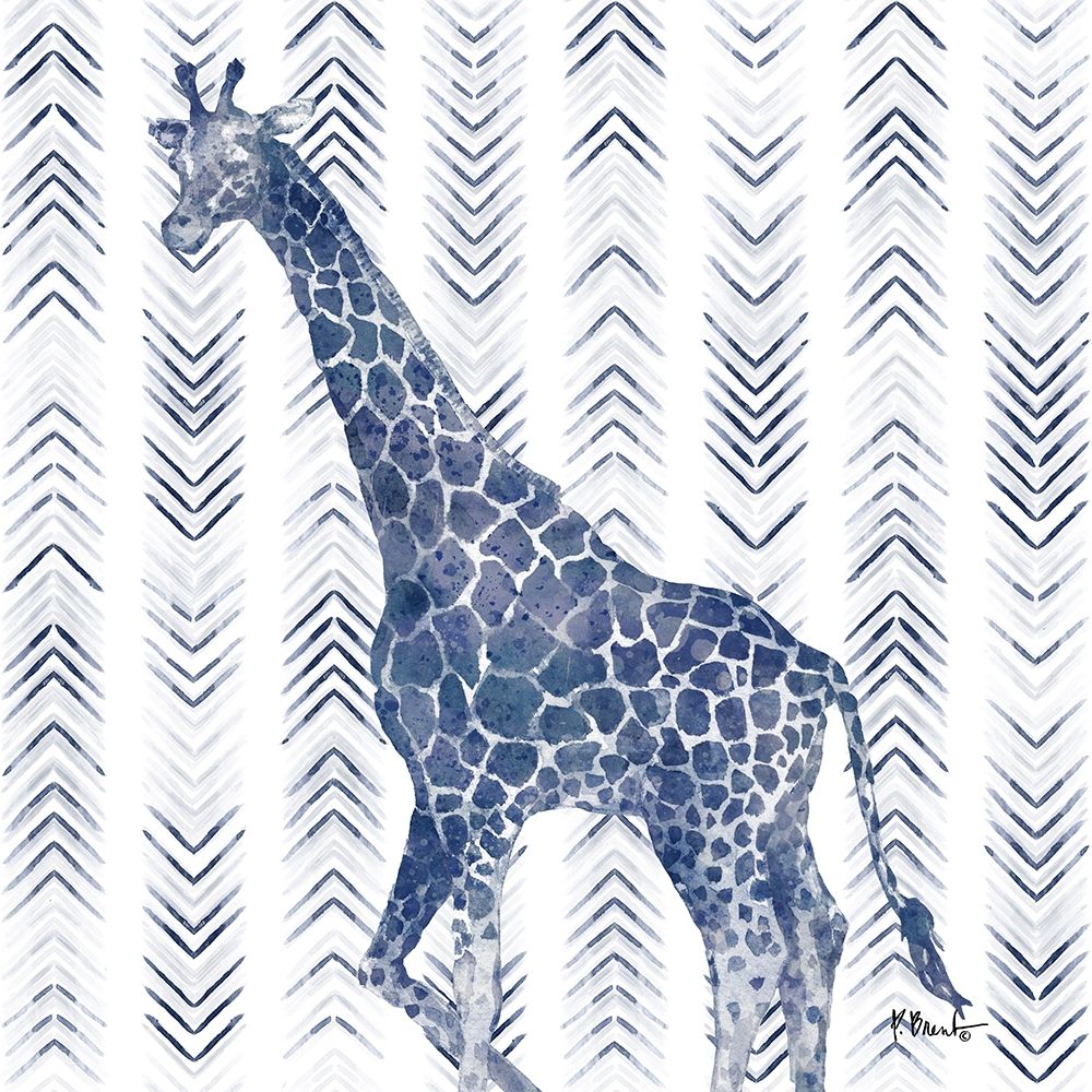 Mud Cloth Animal II art print by Paul Brent for $57.95 CAD
