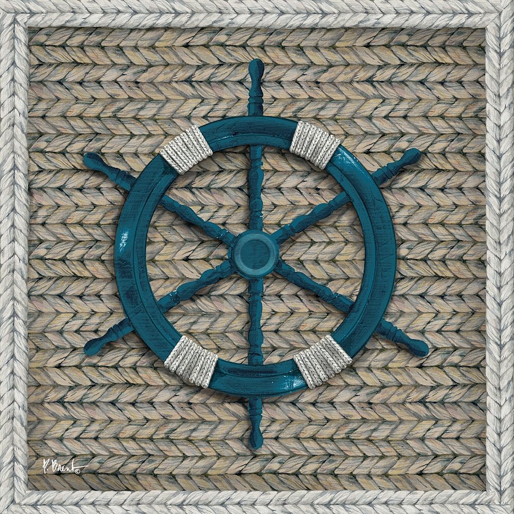 Nautical Basketweave I art print by Paul Brent for $57.95 CAD