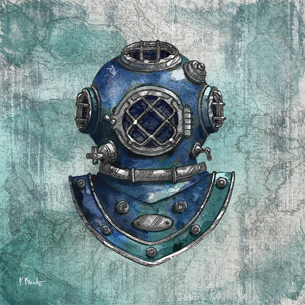 Diving Expedition I art print by Paul Brent for $57.95 CAD
