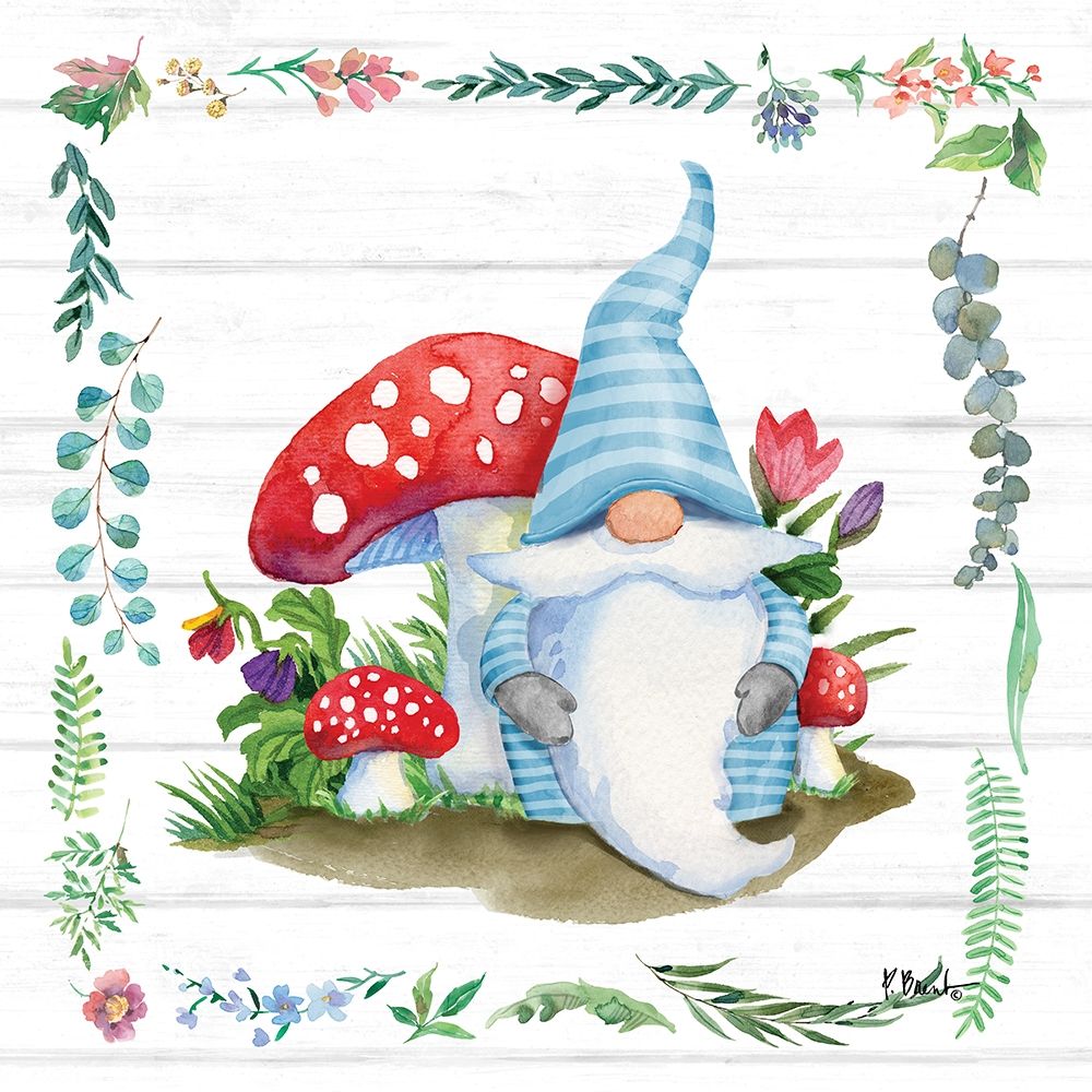 Spring Gnome II art print by Paul Brent for $57.95 CAD