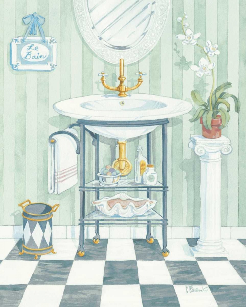 Wash Basin art print by Paul Brent for $57.95 CAD