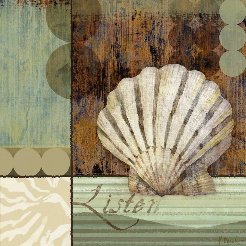 Contemporary Shell I art print by Paul Brent for $57.95 CAD