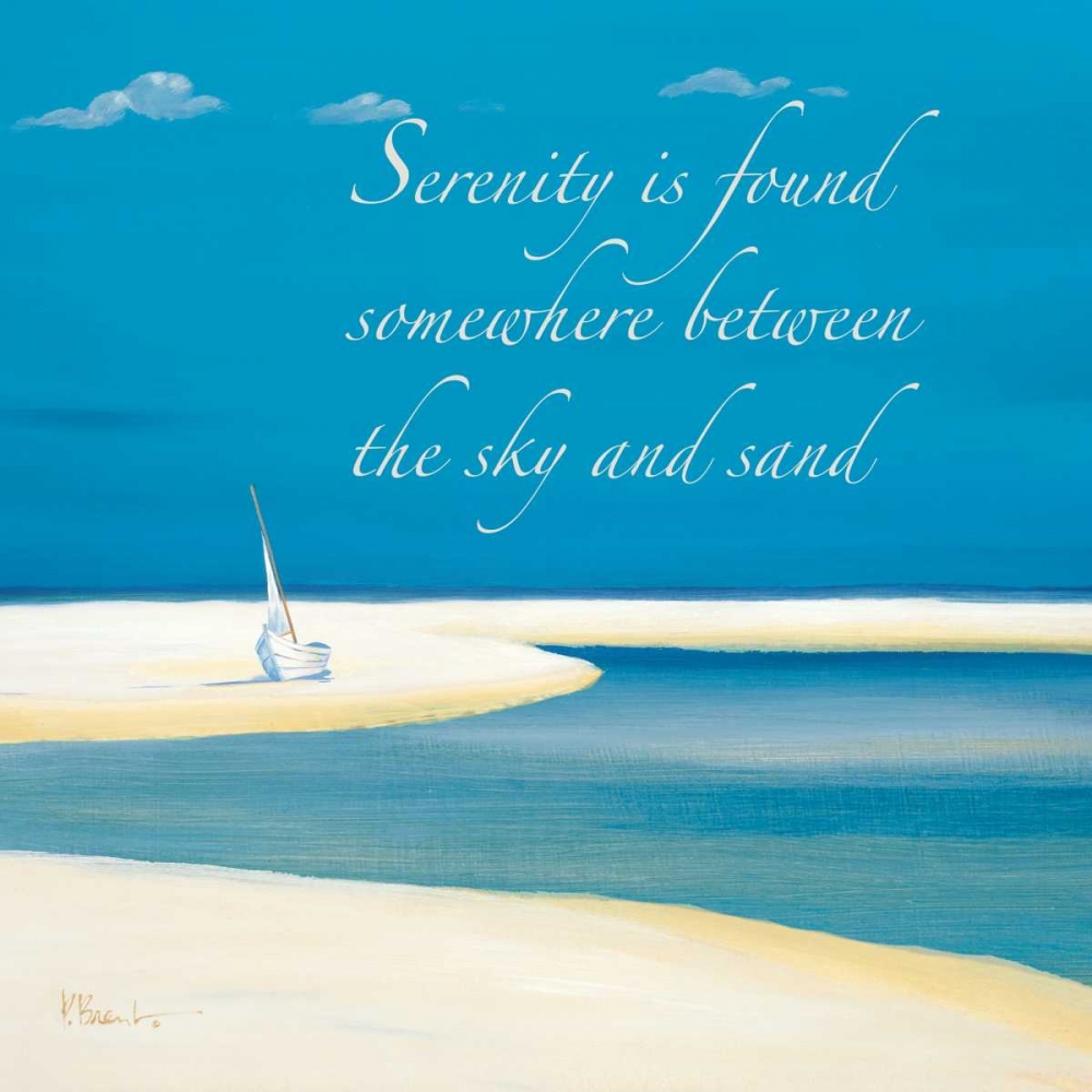 Serenity Sentiment art print by Paul Brent for $57.95 CAD