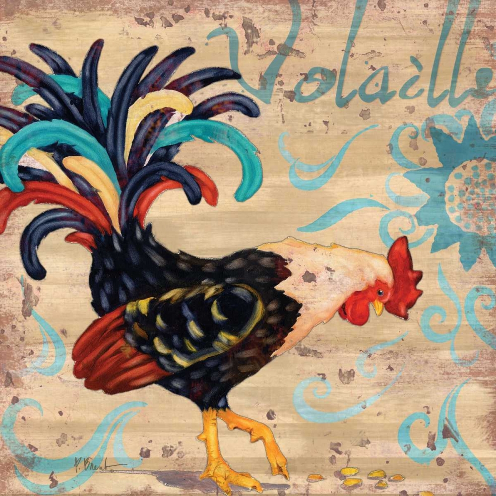 Royale Rooster I art print by Paul Brent for $57.95 CAD