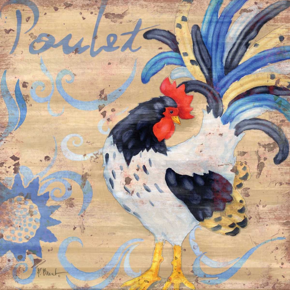 Royale Rooster IV art print by Paul Brent for $57.95 CAD