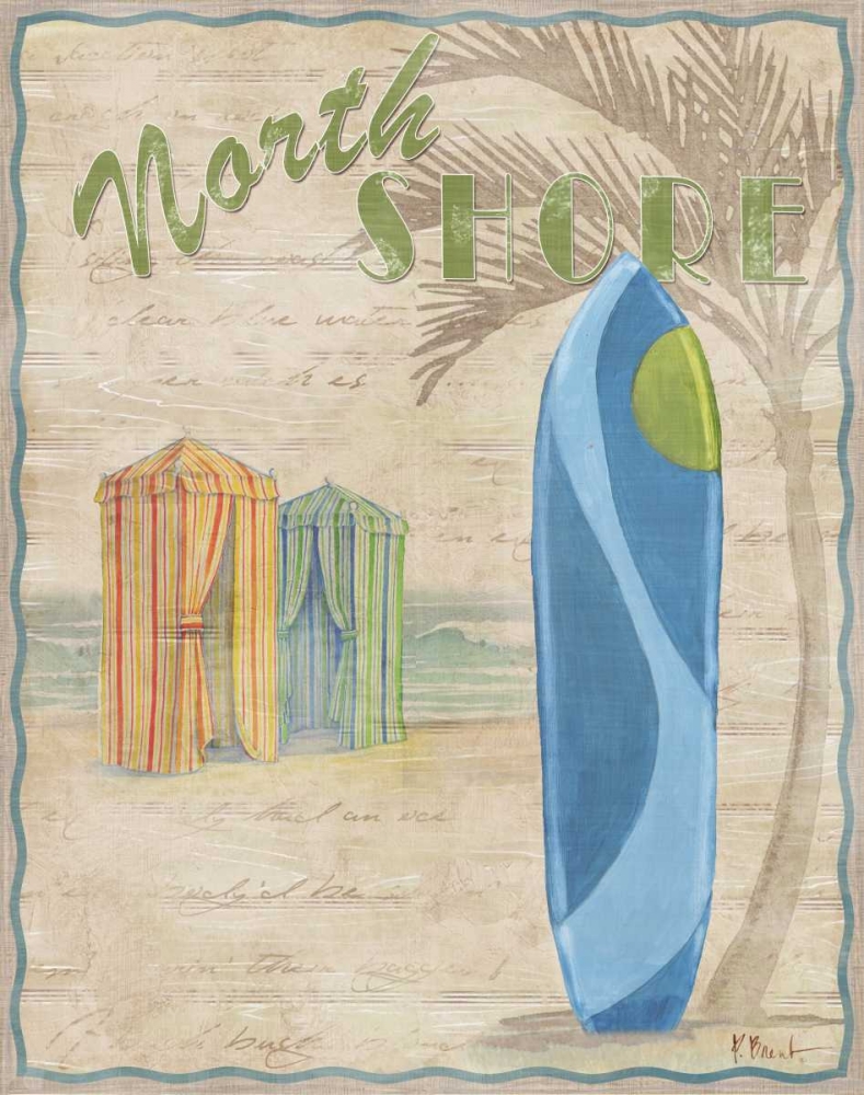 Surf City IV art print by Paul Brent for $57.95 CAD