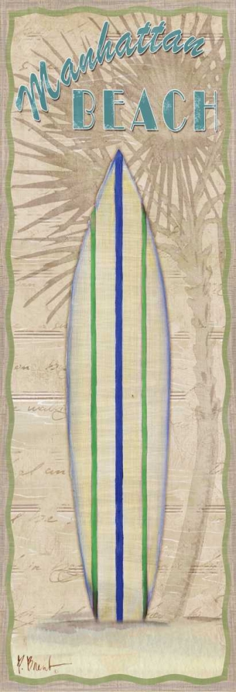 Surf Panel II art print by Paul Brent for $57.95 CAD