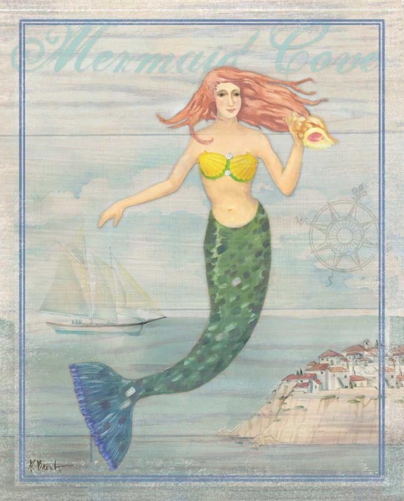 Mermaid Cove art print by Paul Brent for $57.95 CAD