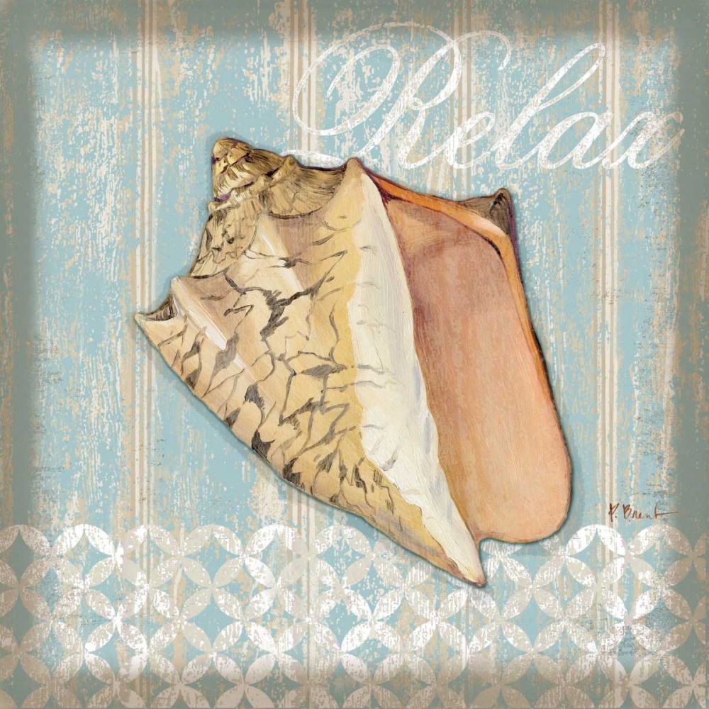 Spa Shells II art print by Paul Brent for $57.95 CAD