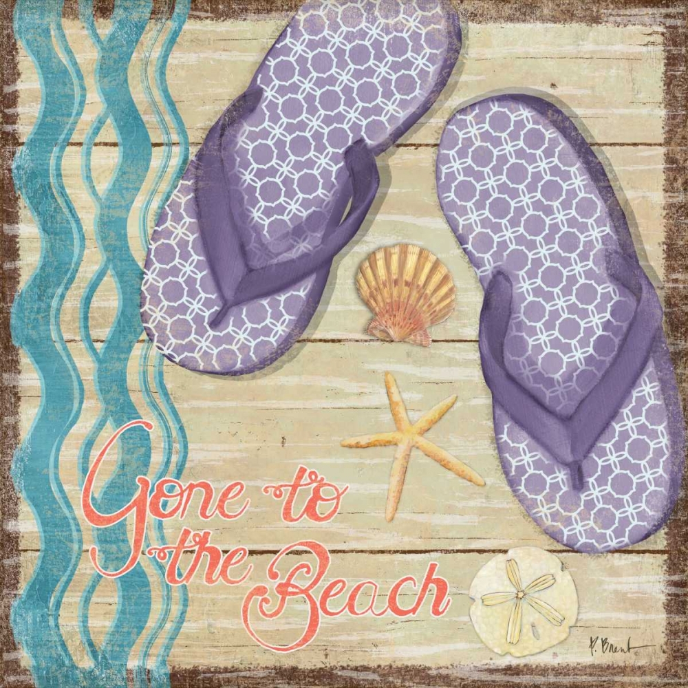 Hit the Beach I art print by Paul Brent for $57.95 CAD