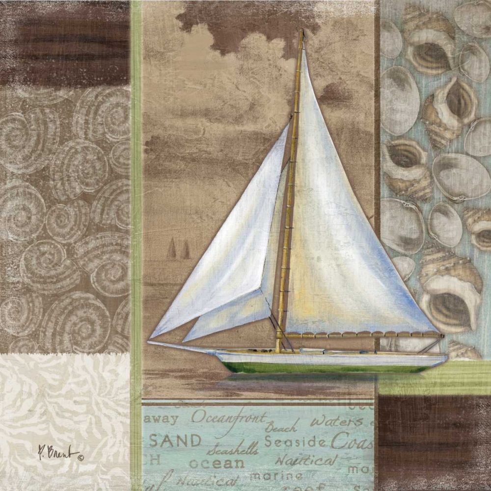 Santa Rosa Boat I art print by Paul Brent for $57.95 CAD