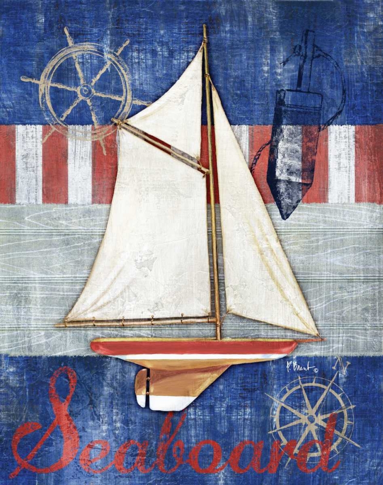 Maritime Boat II art print by Paul Brent for $57.95 CAD