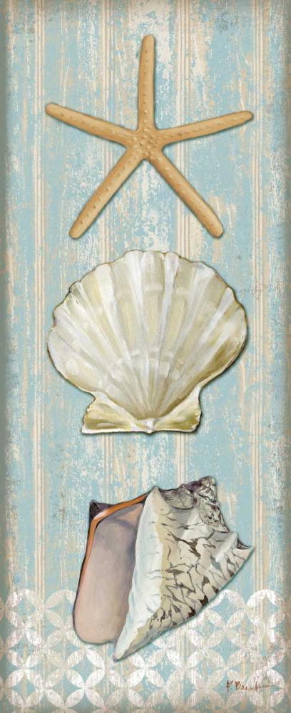 Spa Shells Vertical II art print by Paul Brent for $57.95 CAD