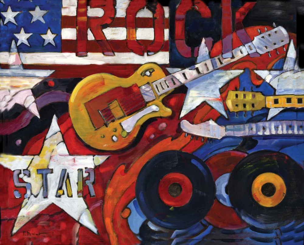 Rockstar art print by Paul Brent for $57.95 CAD