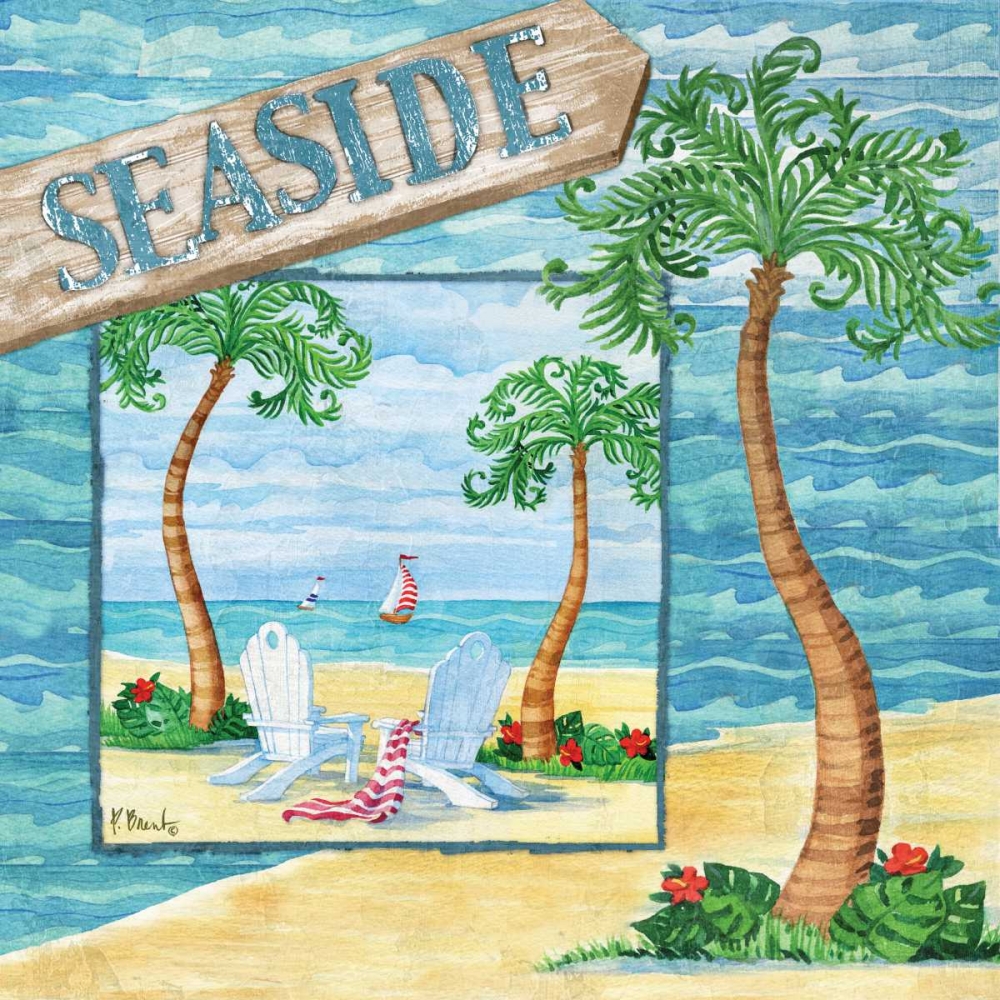 Whimsy Bay Collage I art print by Paul Brent for $57.95 CAD