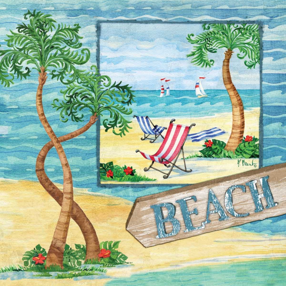 Whimsy Bay Collage II art print by Paul Brent for $57.95 CAD