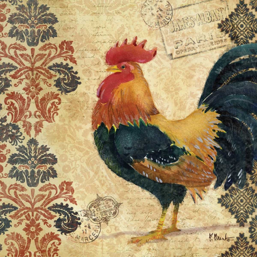 Gourmet Rooster II art print by Paul Brent for $57.95 CAD