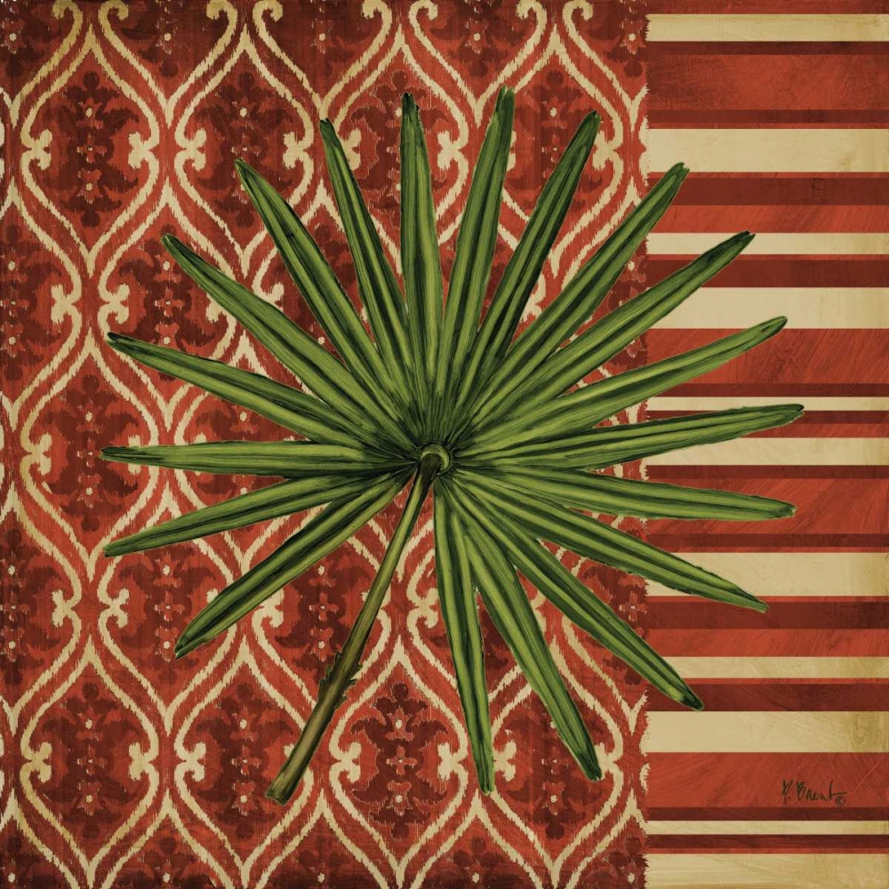 Sunset Cay Palm II art print by Paul Brent for $57.95 CAD