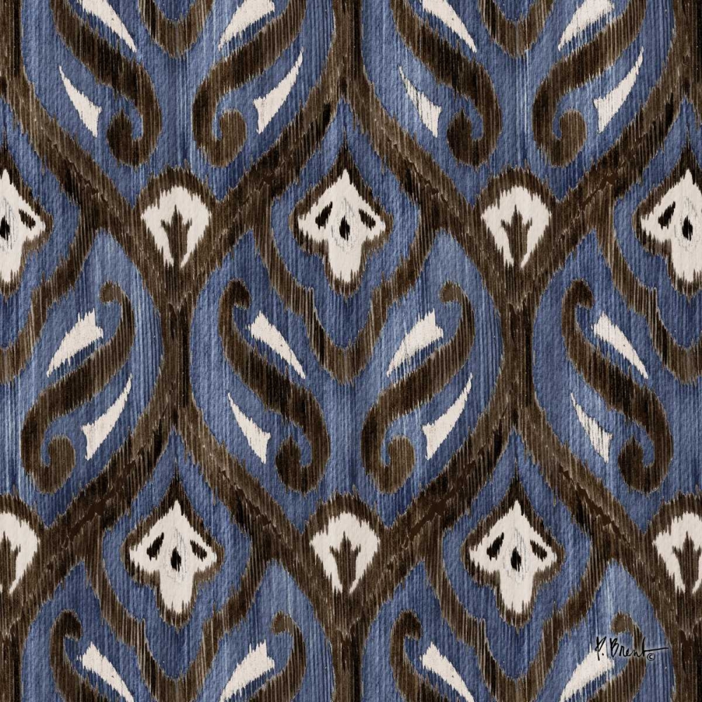 Indigo Ikat II art print by Paul Brent for $57.95 CAD