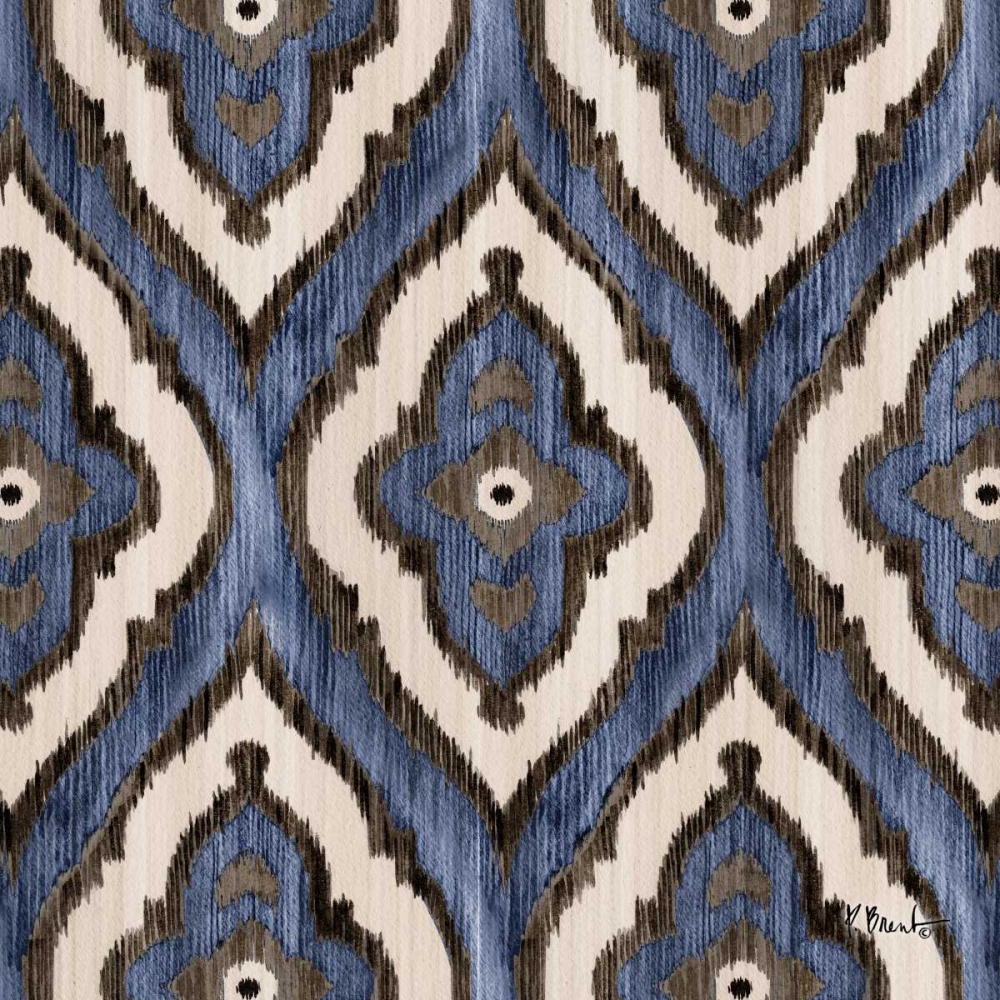 Indigo Ikat III art print by Paul Brent for $57.95 CAD