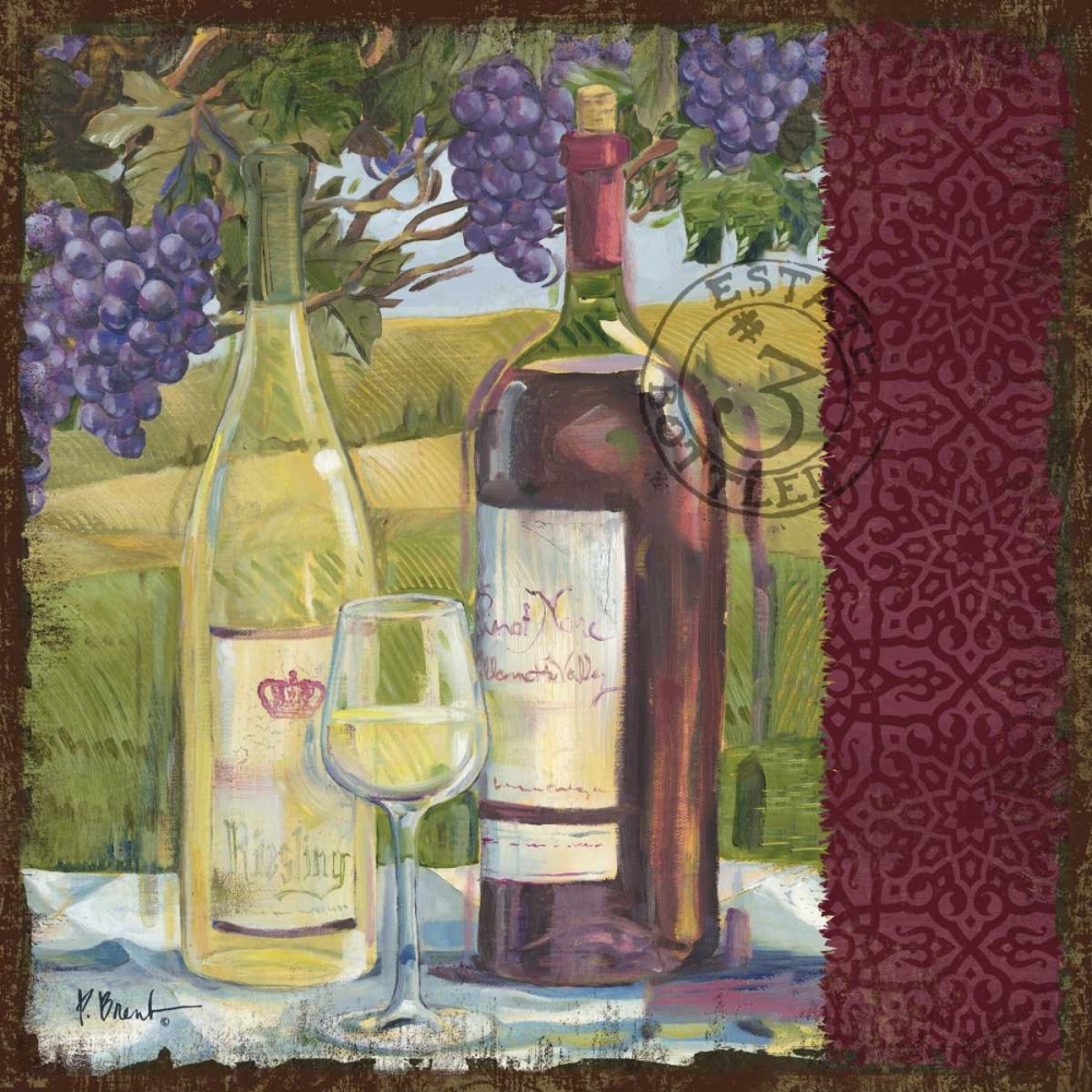 At the Vineyard II art print by Paul Brent for $57.95 CAD