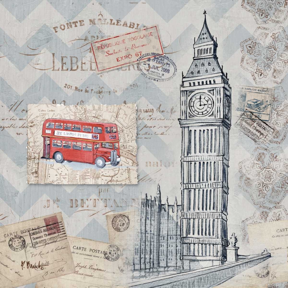 Bon Voyage II art print by Paul Brent for $57.95 CAD