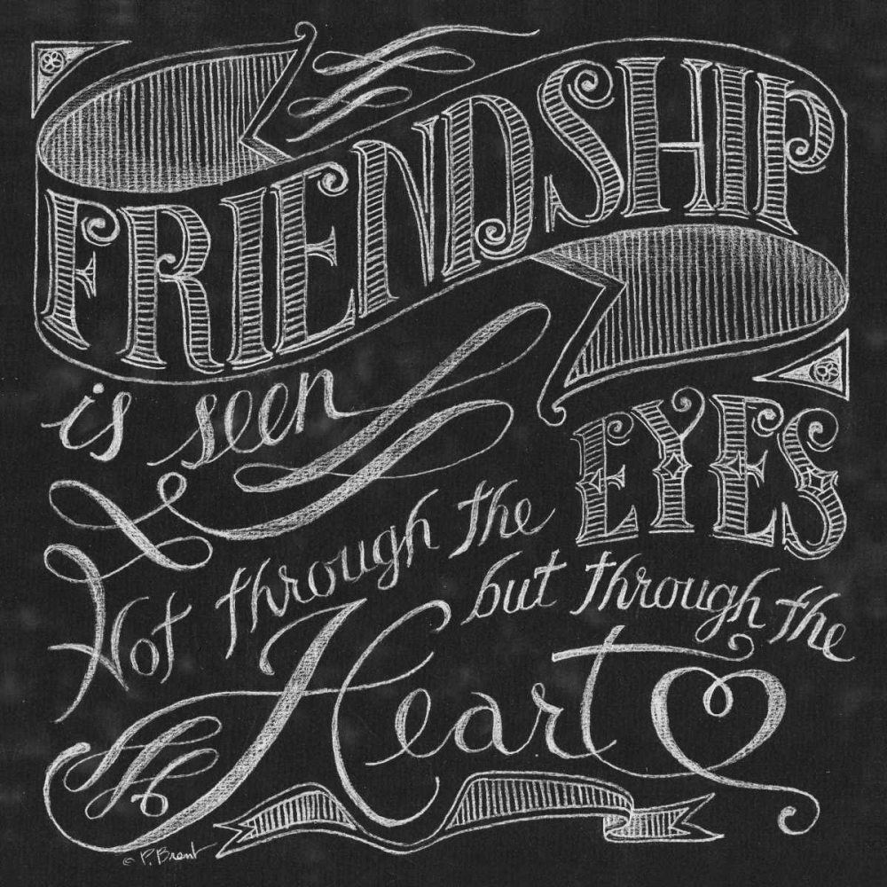 Friendship is Seen art print by Paul Brent for $57.95 CAD