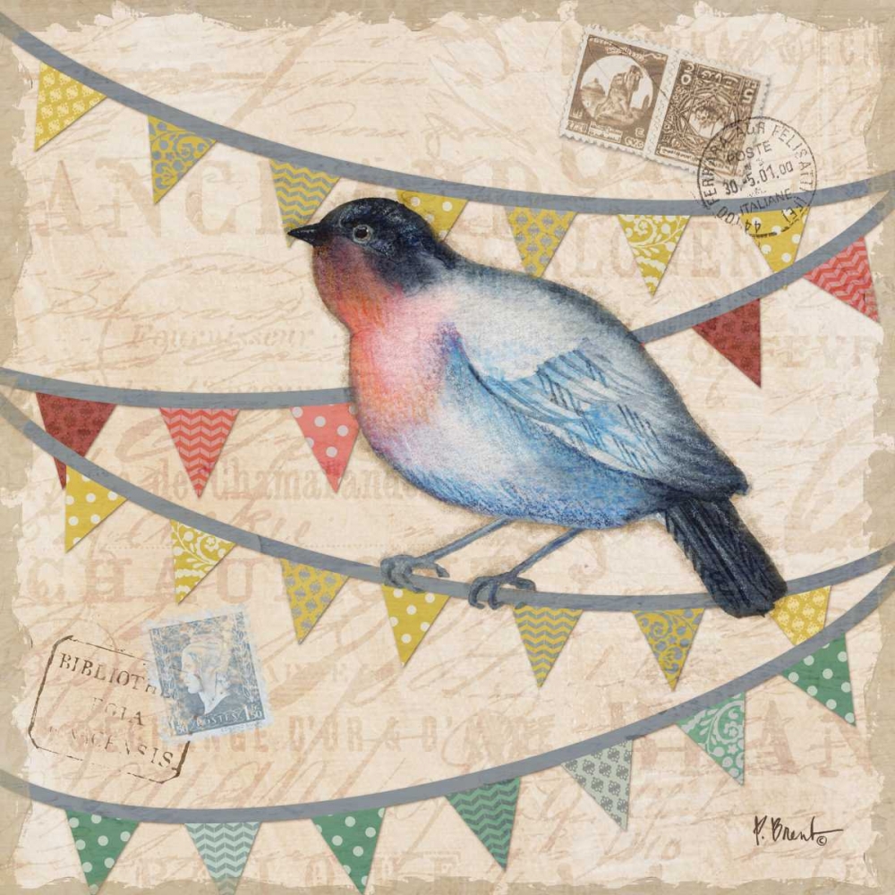 Fancy Flock II art print by Paul Brent for $57.95 CAD