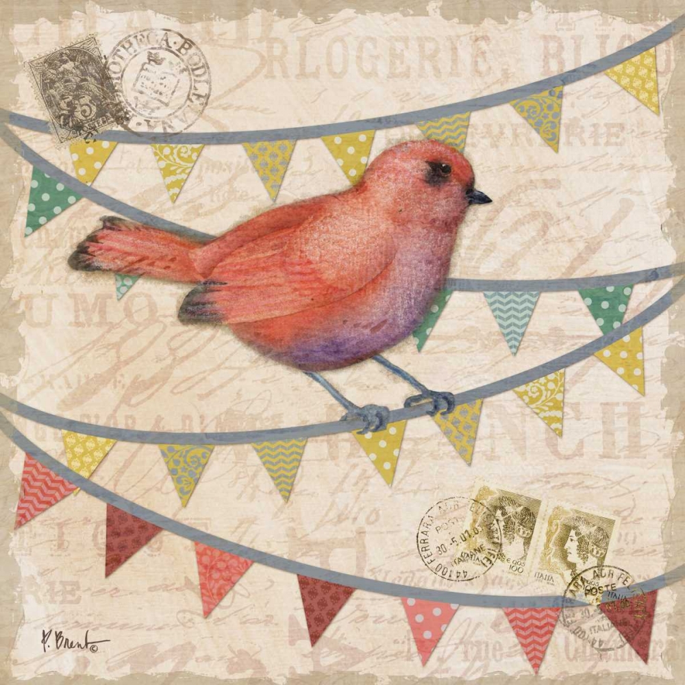 Fancy Flock III art print by Paul Brent for $57.95 CAD