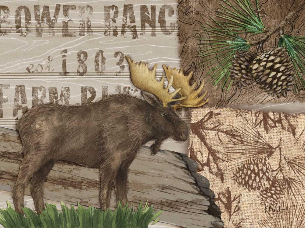 Alpine Collage III art print by Paul Brent for $57.95 CAD