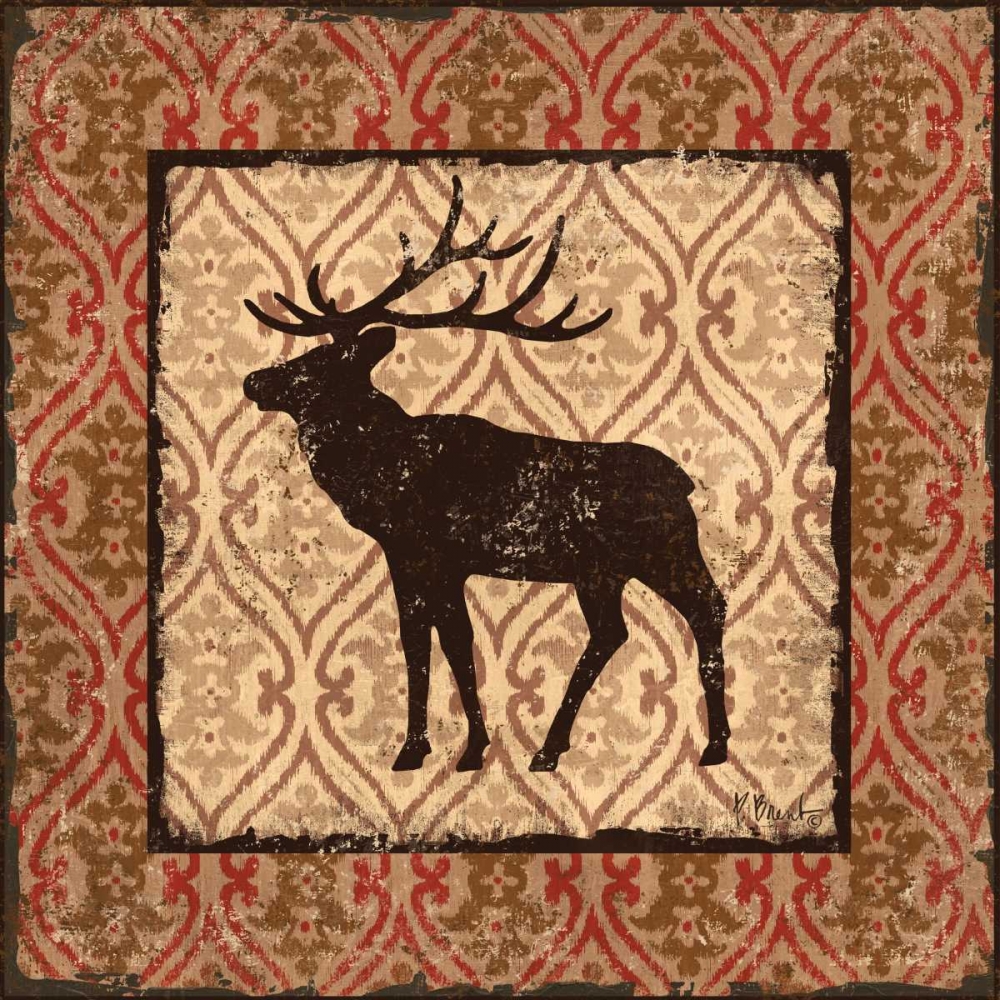 Modern Elk Spice II art print by Paul Brent for $57.95 CAD