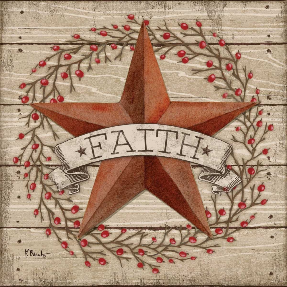 Faith Star art print by Paul Brent for $57.95 CAD