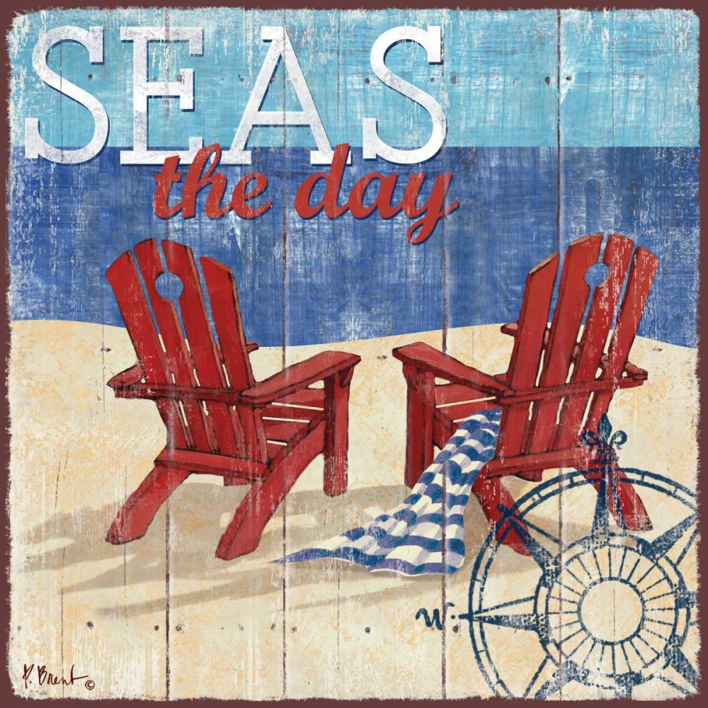 Seas the Day I art print by Paul Brent for $57.95 CAD
