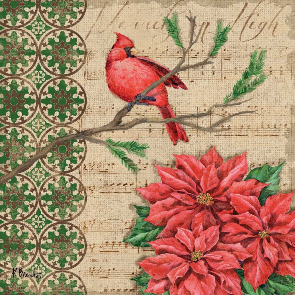 Burlap Holiday III art print by Paul Brent for $57.95 CAD