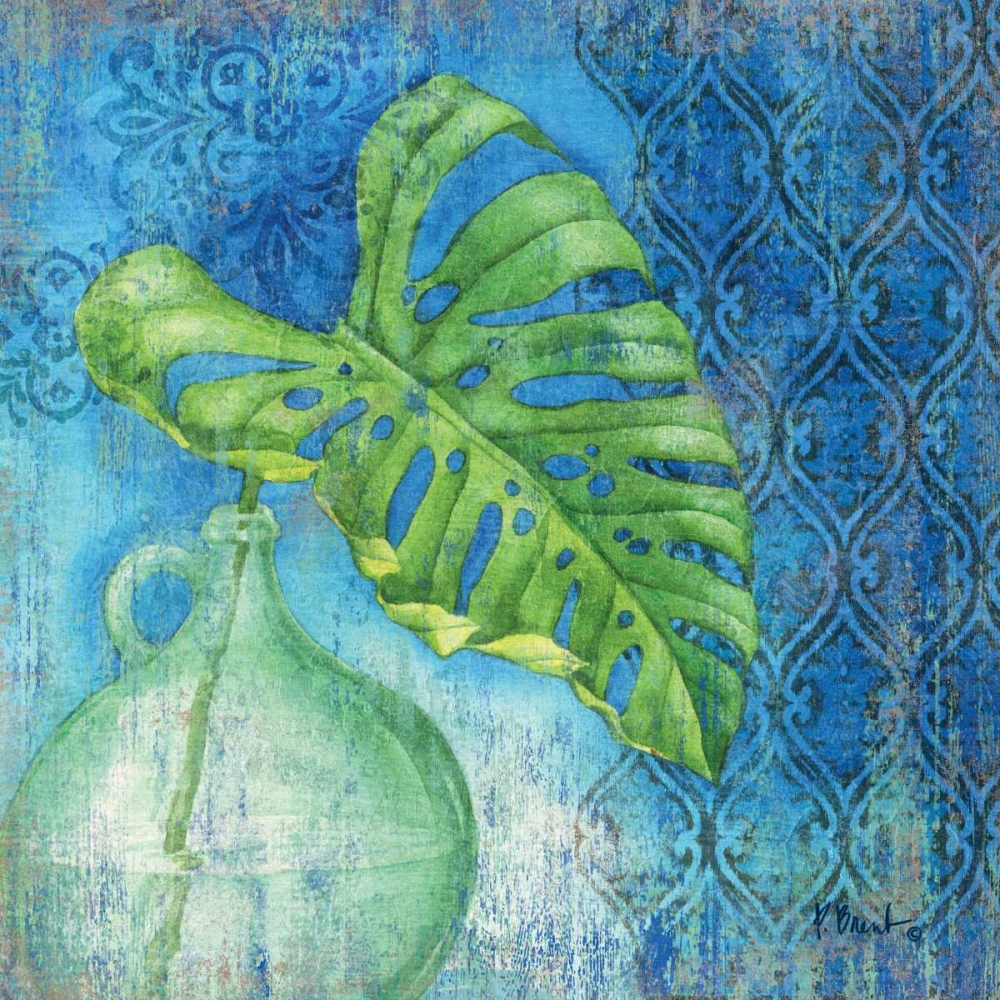 Sea Glass Palm I art print by Paul Brent for $57.95 CAD