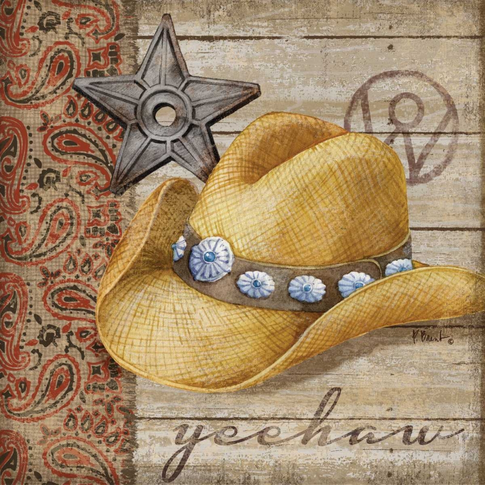 Wild West Hats IV art print by Paul Brent for $57.95 CAD