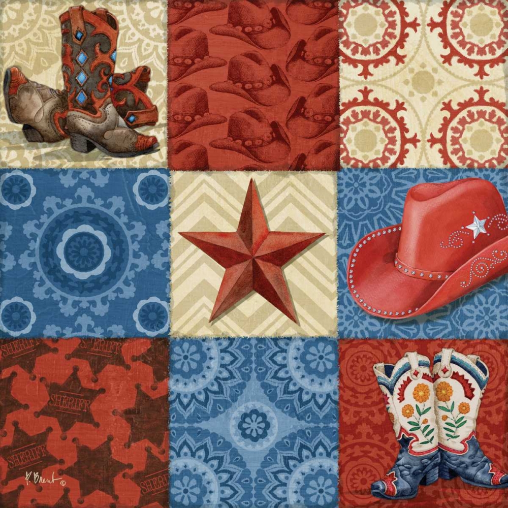 Western Chic II art print by Paul Brent for $57.95 CAD